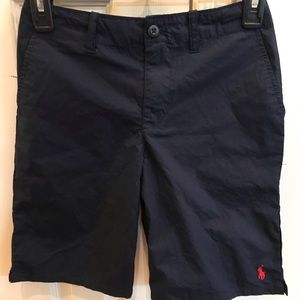 Boys NWT SZ 12 Polo navy shorts